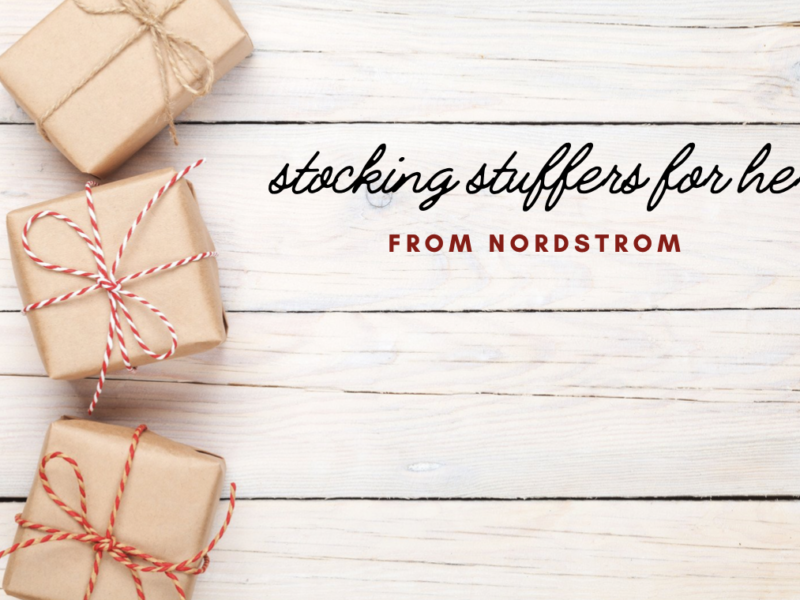 The Best Stocking Stuffers for Her from Nordstrom